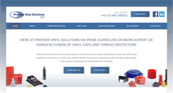 Desktop Screenshot of premiervinylsolutions.com